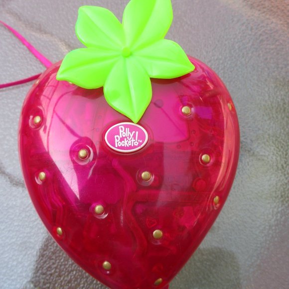 polly pocket Other - *charity fundraiser* Vintage Polly Pocket 2000 Fruit Surprise Strawberry